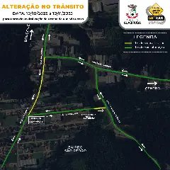 Trecho da Rua São Pedro é interditado para revitalização - 1