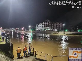 Rio Itajaí Mirim deve retornar à calha na madrugada desta sexta-feira - 2