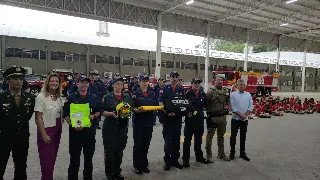 Quartel de Brusque comemora 41 anos com formação de Bombeiros Mirins - 4