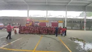 Quartel de Brusque comemora 41 anos com formação de Bombeiros Mirins - 2