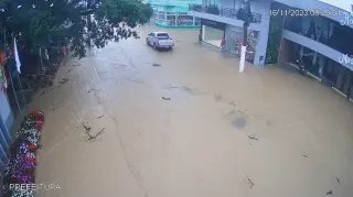 (VÍDEO) Temporal em Vidal Ramos é alerta para Brusque, diz prefeito - 1
