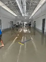 Servidores da Educação e comunidade realizam mutirão para limpeza de Escola Inundada - 5