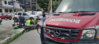 Motociclista sofre ferimento grave na colisão com carro - 3