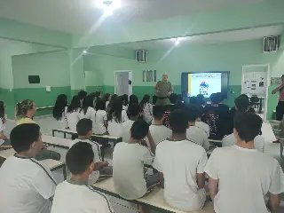 PM realiza ciclo de palestras sobre perigo das drogas  - 2