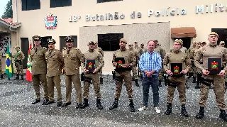 Policiais militares são promovidos durante solenidade em Brusque - 4