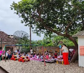 Alunos dos CEIs participam de atividades especiais em meio ao calor - 3