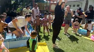 Alunos dos CEIs participam de atividades especiais em meio ao calor - 1