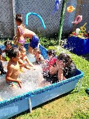 Alunos dos CEIs participam de atividades especiais em meio ao calor - 2