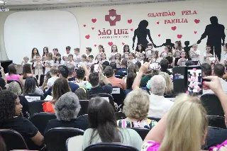 Cerimônia marca despedida da Educação Infantil dos alunos do Nível D - 1