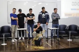 Desafio da Ponte de Macarrão mobiliza acadêmicos das engenharias  - 3