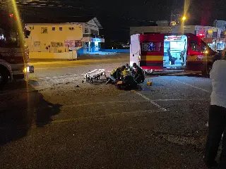 Motociclista fica ferido após colisão na rodovia Antônio Heil - 2
