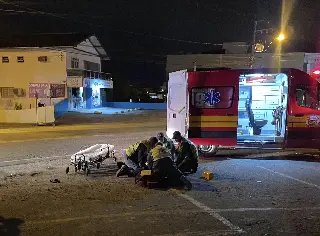 Motociclista fica ferido após colisão na rodovia Antônio Heil - 3