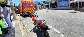 Colisão entre carro e moto deixa um ferido em Brusque  - 1