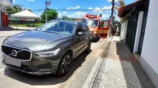 Colisão entre carro e moto deixa um ferido em Brusque  - 3