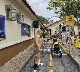 PM de Brusque realiza revitalização da Transitolândia - 2