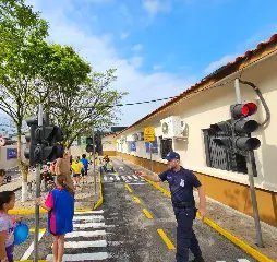 PM de Brusque realiza revitalização da Transitolândia - 1