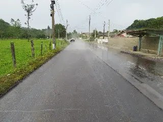 Trecho de via no Dom Joaquim recebe recapeamento asfáltico - 2