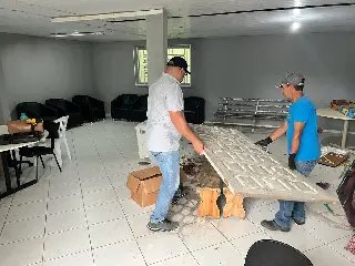 Prefeitura de Brusque realiza mutirão para recuperação de albergue municipal - 2
