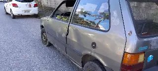 Colisão entre Uno e CG deixa um ferido em Brusque  - 1
