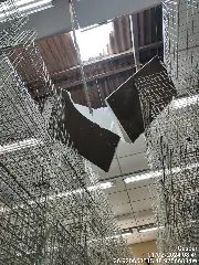 Telhado rompe e homem acaba caindo de seis metros de altura  - 3