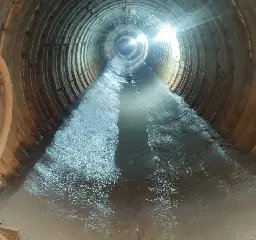 Obra avança aproximadamente 50 metros em cinco meses  - 1
