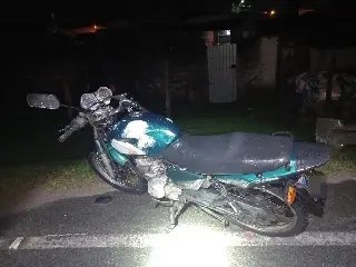 Moto de Brusque se envolve em grave acidente na rodovia  - 1