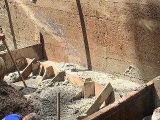 Samae realiza concretagem da represa da ETA Limeira - 1