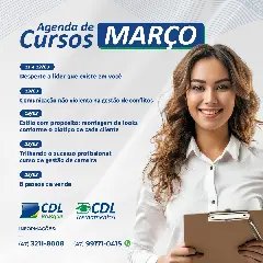 Inscrições abertas para os cursos da CDL Treinamentos em março  - 1