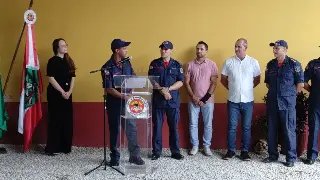 Solenidade marca troca de comando dos bombeiros em Botuverá - 3