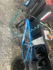 PM recupera bicicleta furtada que já estava sendo lixada - 1