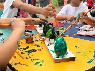 Ovinhos de Páscoa começam a ser pintados nas escolas - 1