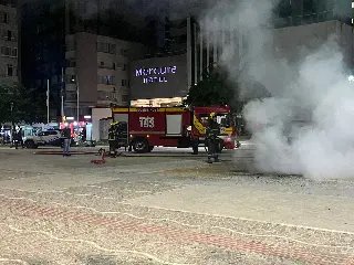 Identificados e presos autores do incêndio à viatura - 1