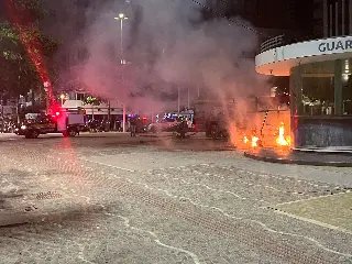 Identificados e presos autores do incêndio à viatura - 4