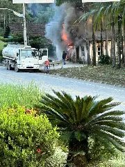 Nova informação sobre a casa que pegou fogo em Botuverá - 1