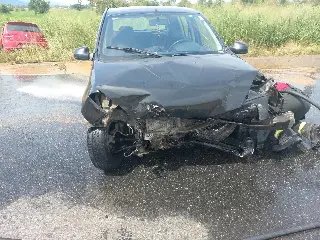 Colisão seguida de atropelamento deixa quatro feridos - 1