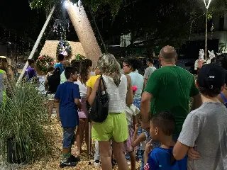 Famílias aproveitaram a noite de sábado na OsterBrusque - 1