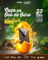 Caça ao Ovo de Ouro é neste sábado - 1
