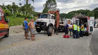 (VIDEO) Vítima de acidente em Brusque teve várias fraturas - 1