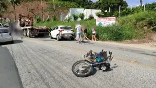 (VIDEO) Vítima de acidente em Brusque teve várias fraturas - 6