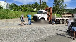 (VIDEO) Vítima de acidente em Brusque teve várias fraturas - 5