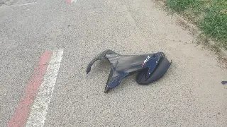 (VIDEO) Grave acidente entre carro e moto é registrado na Beira-rio  - 3
