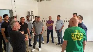 Empresários visitam as obras de reforma dos leitos no Hospital Azambuja - 4