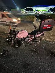 Colisão entre duas motos deixa uma pessoa ferida - 1