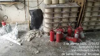 Princípio de incêndio atinge duas empresas em Guabiruba - 5