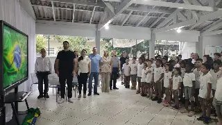 Agentes das Escolas Cívicos Militares são apresentados às autoridades - 1