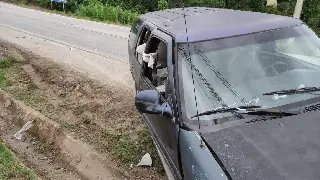 (VIDEO) Passageiro fica ferido após colisão entre carros em Botuverá  - 3