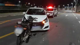 Acidente grave no bairro São Luiz deixa uma pessoa ferida - 3