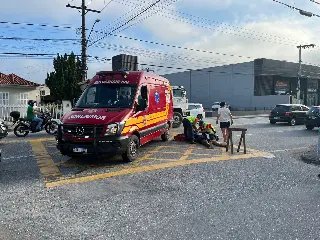 Ciclista é atropelado em colisão frontal - 2