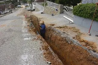 Samae realiza troca de rede de amianto na Rua José Knihs - 3