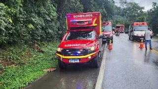 Acidente deixa um morto e dois gravemente feridos na BR-470 - 1